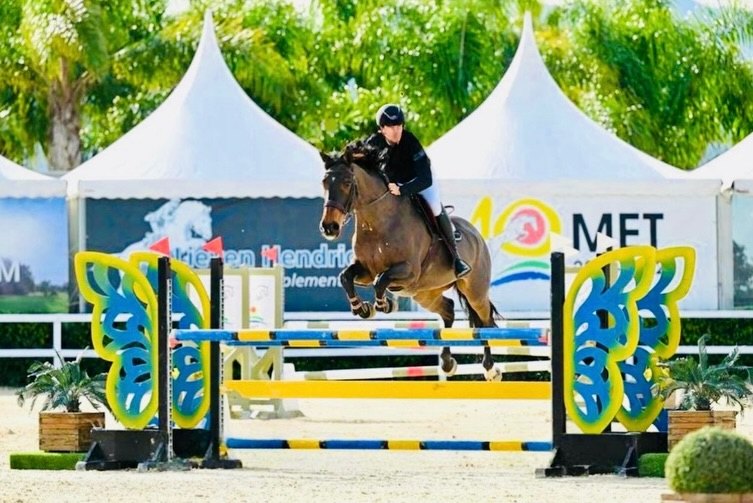 Babete Ardente au Mediterranean Equestrian Tour d’Oliva