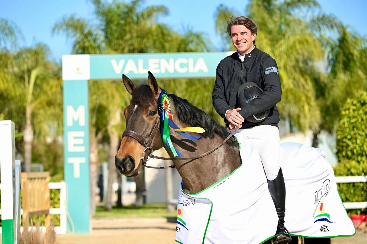 Édouard Pétillon de Saporta et Babete Ardente au Mediterranean Equestrian Tour